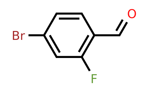 CAS 57848-46-1 | 4-bromo-2-fluorobenzaldehyde