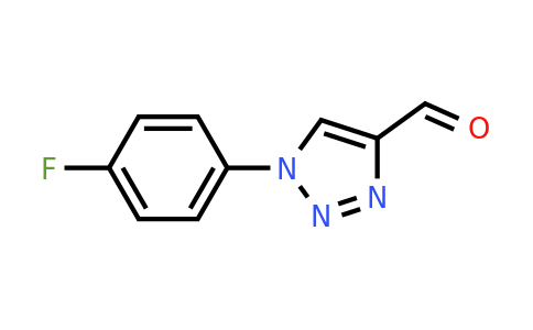CAS 578703-90-9 | 1-(4-Fluorophenyl)-1H-1,2,3-triazole-4-carbaldehyde
