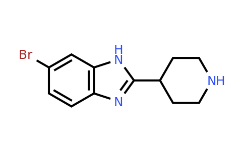 CAS 578709-05-4 | 6-Bromo-2-(piperidin-4-YL)-1H-benzo[D]imidazole