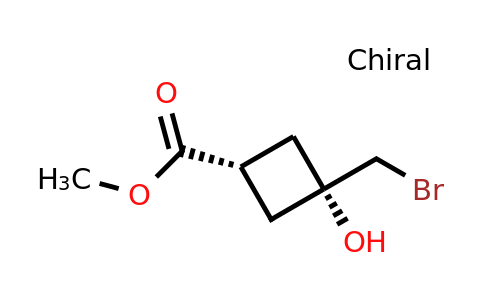 CAS 578715-77-2 | methyl cis-3-(bromomethyl)-3-hydroxycyclobutane-1-carboxylate