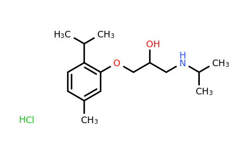 CAS 5790-40-9 | 1-(2-isopropyl-5-methylphenoxy)-3-(isopropylamino)propan-2-ol hydrochloride