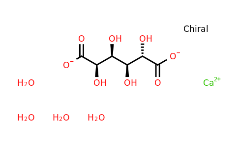 CAS 5793-89-5 | Calcium (2R,3S,4S,5S)-2,3,4,5-tetrahydroxyhexanedioate tetrahydrate