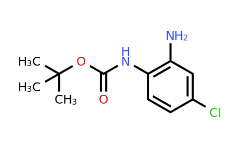 CAS 579474-49-0 | (2-Amino-4-chloro-phenyl)-carbamic acid tert-butyl ester