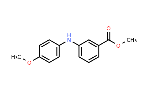 CAS 579510-29-5 | Methyl 3-((4-methoxyphenyl)amino)benzoate