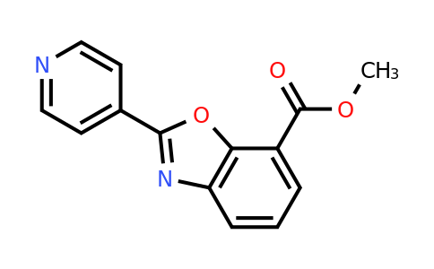 CAS 579525-07-8 | methyl 2-(pyridin-4-yl)benzo[d]oxazole-7-carboxylate