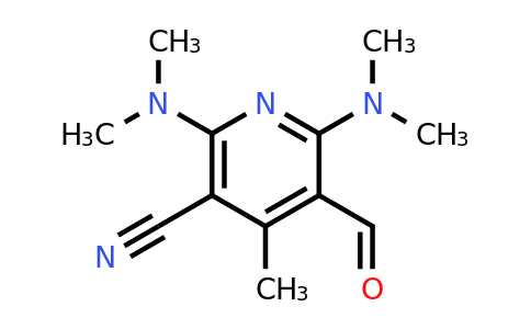 CAS 57959-35-0 | 2,6-Bis(dimethylamino)-5-formyl-4-methylnicotinonitrile