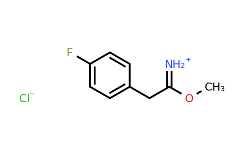 CAS 580198-43-2 | 2-(4-Fluorophenyl)-1-methoxyethaniminium chloride