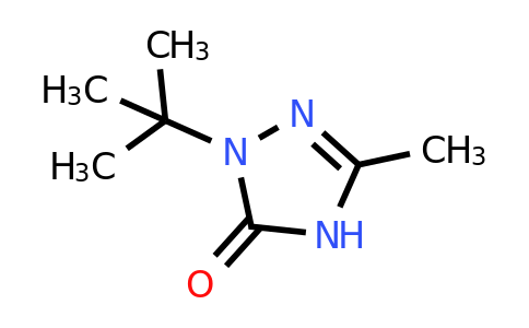 CAS 58046-64-3 | 1-tert-butyl-3-methyl-4,5-dihydro-1H-1,2,4-triazol-5-one