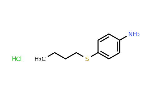 CAS 58061-82-8 | 4-(Butylthio)aniline hydrochloride