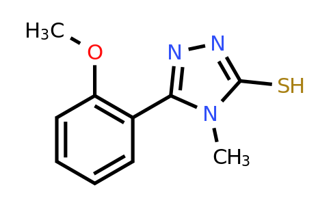CAS 58064-59-8 | 5-(2-methoxyphenyl)-4-methyl-4H-1,2,4-triazole-3-thiol