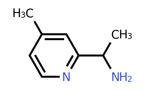 CAS 58088-63-4 | 1-(4-Methyl-pyridin-2-yl)-ethylamine