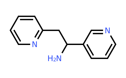 CAS 58088-75-8 | 2-(pyridin-2-yl)-1-(pyridin-3-yl)ethan-1-amine