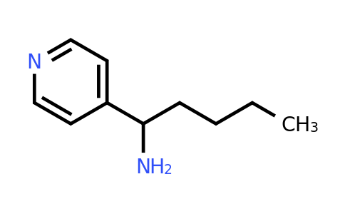 CAS 58088-83-8 | 1-(pyridin-4-yl)pentan-1-amine