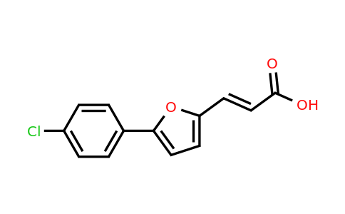 CAS 58110-37-5 | 3-(5-(4-Chlorophenyl)furan-2-yl)acrylic acid