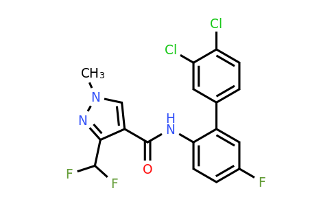 CAS 581809-46-3 | N-(3',4'-dichloro-5-fluoro-[1,1'-biphenyl]-2-yl)-3-(difluoromethyl)-1-methyl-1H-pyrazole-4-carboxamide