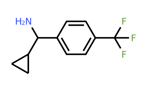 CAS 581812-93-3 | Cyclopropyl(4-(trifluoromethyl)phenyl)methanamine