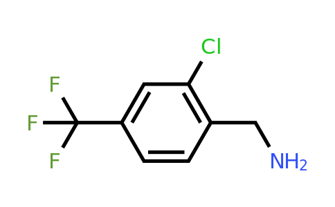 CAS 581813-20-9 | (2-Chloro-4-(trifluoromethyl)phenyl)methanamine
