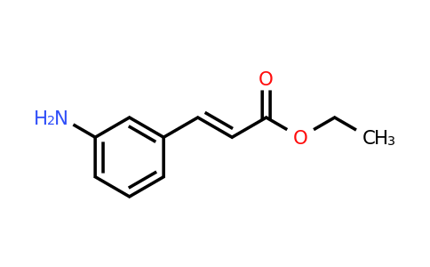 CAS 58186-45-1 | ethyl (E)-3-(3-aminophenyl)acrylate