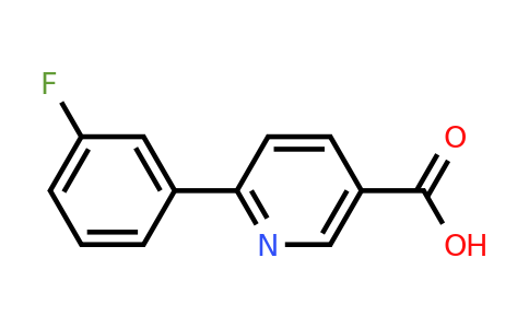 CAS 582325-22-2 | 6-(3-Fluorophenyl)nicotinic acid