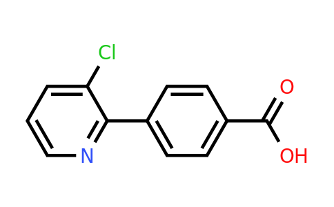 CAS 582325-32-4 | 4-(3-chloropyridin-2-yl)benzoic acid