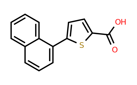 CAS 58256-10-3 | 5-(naphthalen-1-yl)thiophene-2-carboxylic acid
