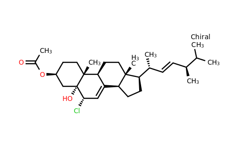 CAS 58261-88-4 | 3B-Acetoxy-6A-chloroergosta-7,22-dien-5A-ol