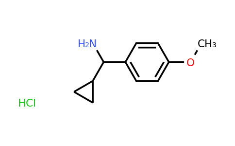 CAS 58271-59-3 | Cyclopropyl(4-methoxyphenyl)methanamine hydrochloride