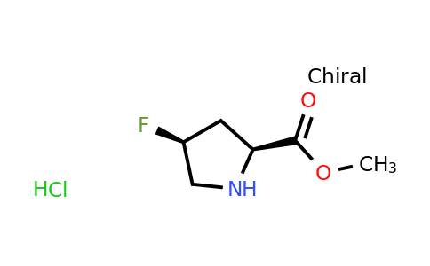 CAS 58281-79-1 | (2S,4S)-Methyl 4-fluoropyrrolidine-2-carboxylate hcl