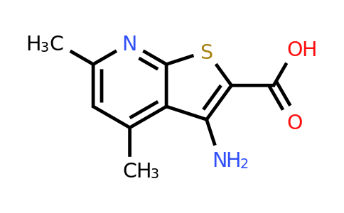 CAS 58327-76-7 | 3-amino-4,6-dimethylthieno[2,3-b]pyridine-2-carboxylic acid