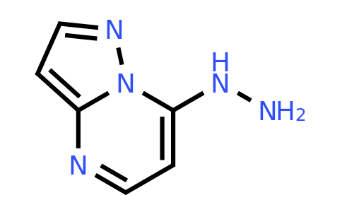 CAS 58347-24-3 | 1-(Pyrazolo[1,5-A]pyrimidin-7-YL)hydrazine