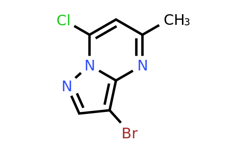 CAS 58347-47-0 | 3-bromo-7-chloro-5-methylpyrazolo[1,5-a]pyrimidine