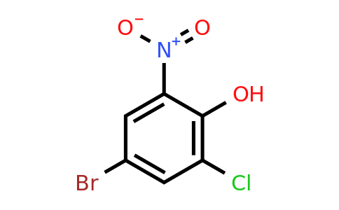 CAS 58349-01-2 | 4-Bromo-2-chloro-6-nitrophenol