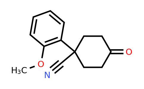 CAS 58379-06-9 | 1-(2-methoxyphenyl)-4-oxocyclohexane-1-carbonitrile