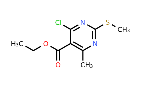 CAS 583878-42-6 | Ethyl 4-chloro-6-methyl-2-(methylthio)pyrimidine-5-carboxylate