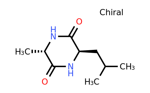 CAS 5845-60-3 | (3S,6R)-3-methyl-6-(2-methylpropyl)piperazine-2,5-dione