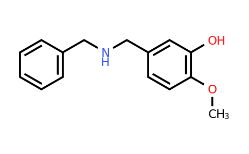 CAS 58451-94-8 | 5-((Benzylamino)methyl)-2-methoxyphenol