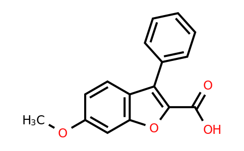 CAS 58468-43-2 | 6-Methoxy-3-phenyl-1-benzofuran-2-carboxylic acid