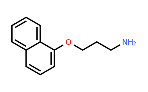 CAS 58477-93-3 | 3-(Naphthalen-1-yloxy)propan-1-amine