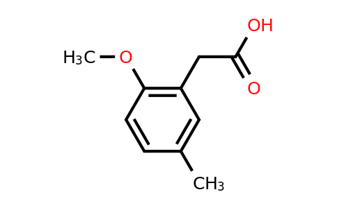 CAS 58506-24-4 | 2-Methoxy-5-methylphenylacetic acid