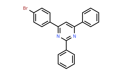 CAS 58536-46-2 | 4-(4-Bromophenyl)-2,6-diphenylpyrimidine