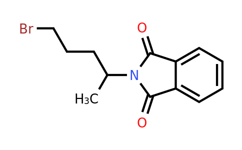 CAS 58554-66-8 | 2-(5-Bromopentan-2-yl)isoindoline-1,3-dione