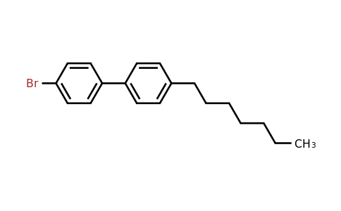 CAS 58573-93-6 | 4-Bromo-4'-heptyl-1,1'-biphenyl