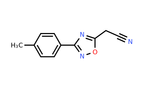 CAS 58599-00-1 | 2-[3-(4-methylphenyl)-1,2,4-oxadiazol-5-yl]acetonitrile