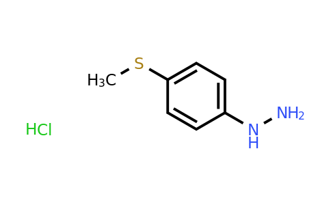 CAS 58626-97-4 | 1-(4-(methylthio)phenyl)hydrazine hydrochloride
