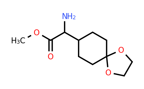 CAS 586377-16-4 | methyl 2-amino-2-{1,4-dioxaspiro[4.5]decan-8-yl}acetate