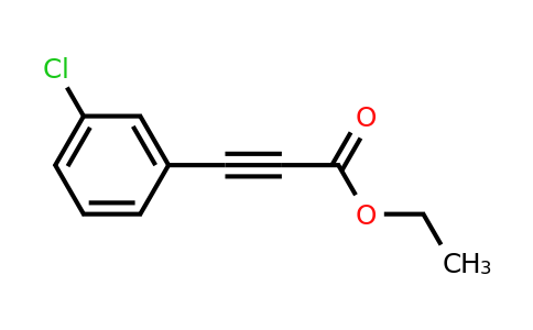 CAS 58686-68-3 | ethyl 3-(3-chlorophenyl)prop-2-ynoate
