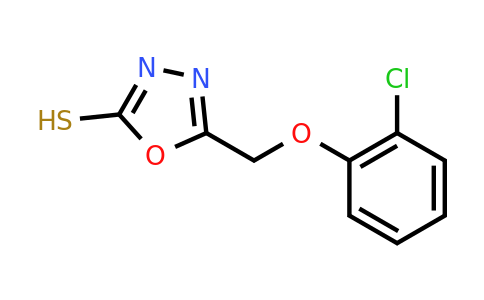 CAS 58695-63-9 | 5-[(2-chlorophenoxy)methyl]-1,3,4-oxadiazole-2-thiol