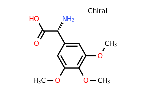 CAS 58716-91-9 | (2R)-2-Amino-2-(3,4,5-trimethoxyphenyl)acetic acid