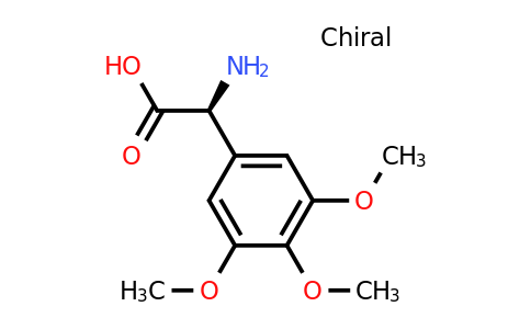 CAS 58716-92-0 | (2S)-2-Amino-2-(3,4,5-trimethoxyphenyl)acetic acid