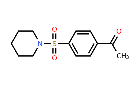 CAS 58722-34-2 | 1-[4-(piperidine-1-sulfonyl)phenyl]ethan-1-one